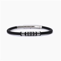 Bracciale Mabina Uomo SMARTER in Argento Zircone 533711 - 533711